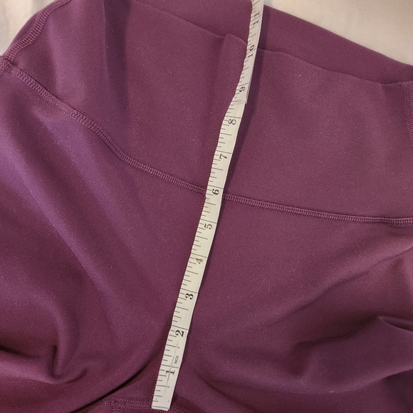 XS Alo Airbrush High-Waist Highlight Goddess Legging Colorblock Plum Black - Picture 6 of 11